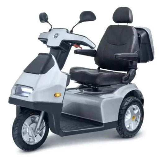 AFIKIM Afiscooter S3 3-Wheel Electric Scooter -Silver 3 Wheel Scooter