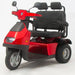 AFIKIM Afiscooter S3 DUO Twin Seat 3-Wheel Mobility Scooter- Red