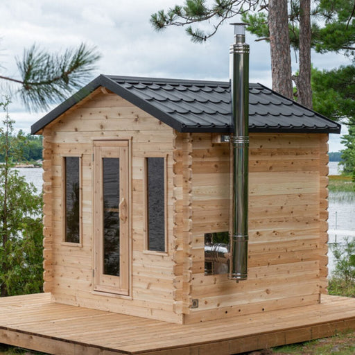 Dundalk Lesiure Canadian Timber Georgian Cabin Sauna - Mobility Plus DirectCabin SaunaDundalk Leisurecraft