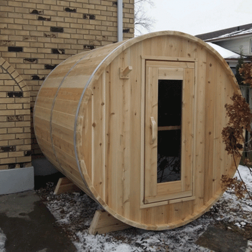 Dundalk Lesiure Canadian Timber Harmony Barrel Sauna CTC22W - Mobility Plus DirectBarrel SaunaDundalk Leisurecraft