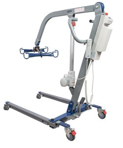 F600B Bariatric Full BodyPatient Floor Lift - Mobility Plus DirectBariatric Patient LiftSpan-America