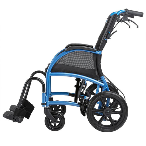 STRONGBACK 12+AB Transport Wheelchair | Comfortable And Versatile - Transport Wheelchairs Strongback Mobility
