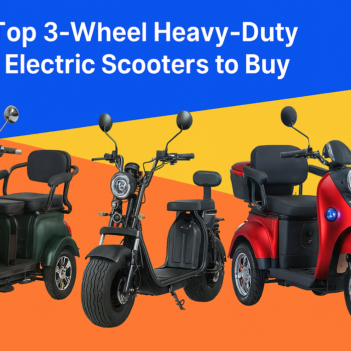 Top 3-Wheel Heavy-Duty Electric Scooters to Buy