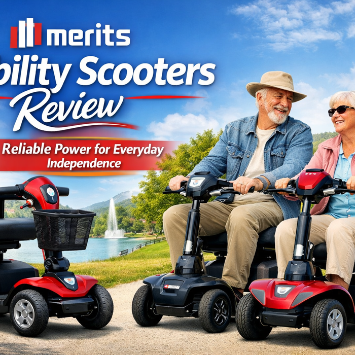 Merits Mobility Scooters – Reliable Power for Everyday Independence