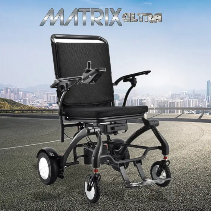 the matrix 34 lb carbon fiber-motorized-wheelchair
