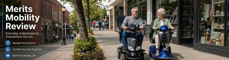 Merits Mobility Scooters – Reliable Power for Everyday Independence