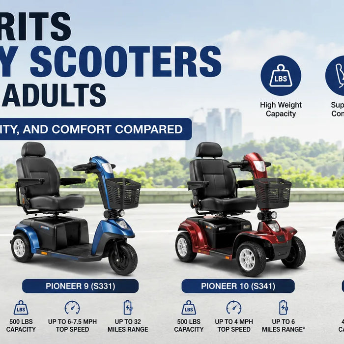Merits Mobility Scooters for Heavy Adults