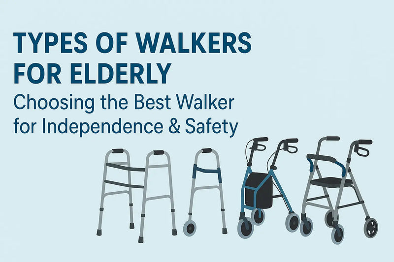 Types of Walkers for Elderly: Choosing the Best Walker for Independence & Safety