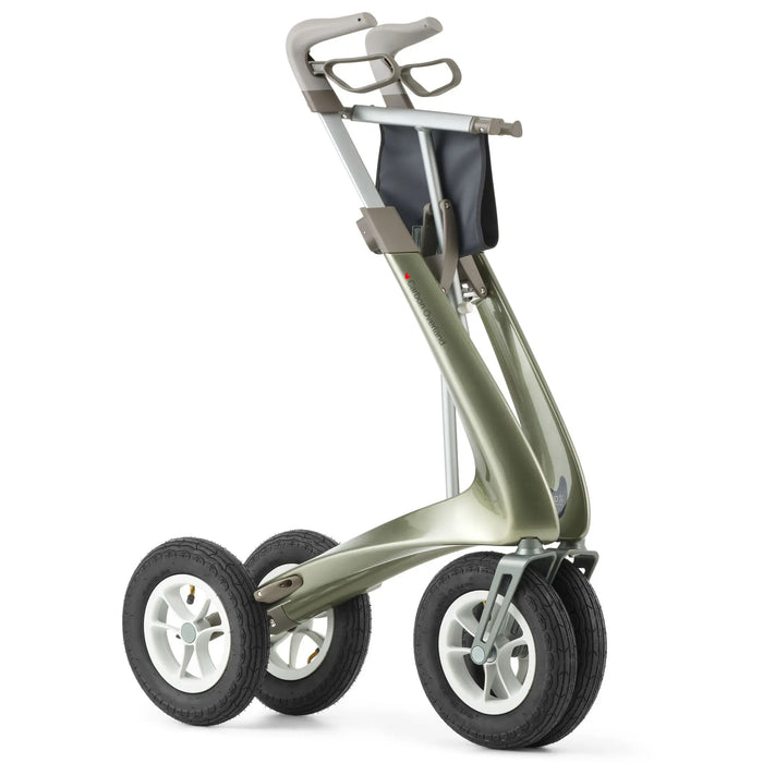 byACRE Carbon Overland All-Terrain Rollator Walker with Seat