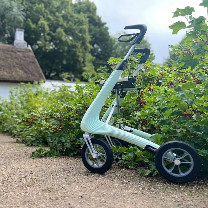 byAcre Nordic Pioneer Modern Lightweight Rollator Walker with Seat