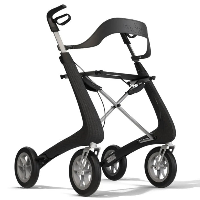 byAcre Nordic Pioneer Modern Lightweight Rollator Walker with Seat