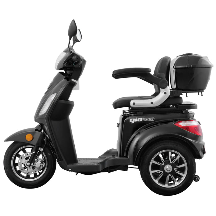 GIO Regal 3 Wheel Mobility Scooter with Windshield