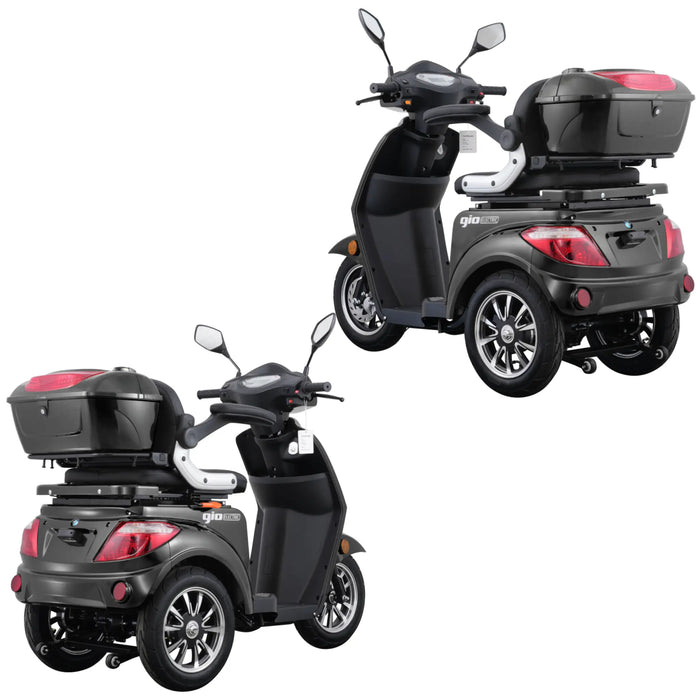 GIO Regal 3 Wheel Mobility Scooter with Windshield