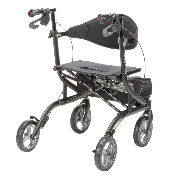 8 Inch Treaded Wheel, Drive Medical Rollator, Onyx