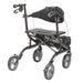 8 Inch Treaded Wheel, Drive Medical Rollator, Onyx