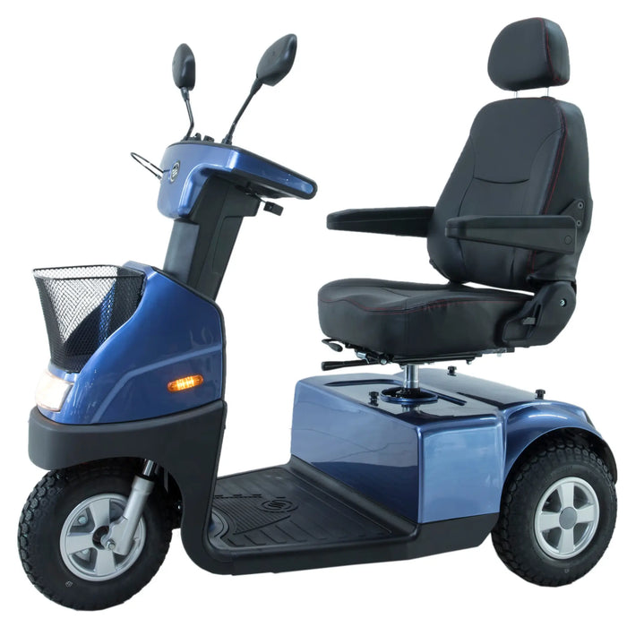 AFIKIM Afiscooter C3 Breeze 3-Wheel Electric Mobility Scooter - Extended Range - Blue Afikim Drive