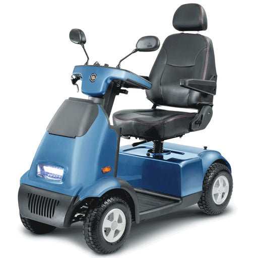 AFIKIM Afiscooter C4 Breeze 4-Wheel Electric Mobility Scooter - Blue Color with Captain Seat - Afikim Drive