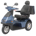 AFIKIM Afiscooter S3 3-Wheel Electric Mobility Scooter - Heavy Duty Scooter - Blue - Afikim Drive