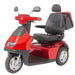 AFIKIM Afiscooter S3 3-Wheel Electric Mobility Scooter - Heavy Duty Scooter - Red - Afikim Drive
