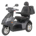 AFIKIM Afiscooter S3 3-Wheel Electric Mobility Scooter - Heavy Duty Scooter - Dark Gray - Afikim Drive