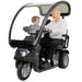 AFIKIM Afiscooter S3 Touring 3-Wheel Electric Mobility Scooter with Canopy FTS3654 - Front View Grey Color - Afikim Drive