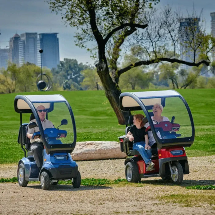 AFIKIM Afiscooter S3 DUO Twin Seat 3-Wheel Mobility Scooter