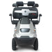 AFIKIM Afiscooter S4 Breeze Duo 4-Wheel Electric Mobility Scooter - Twin Seater Mobility Scooter FTS4650 Front View Silver