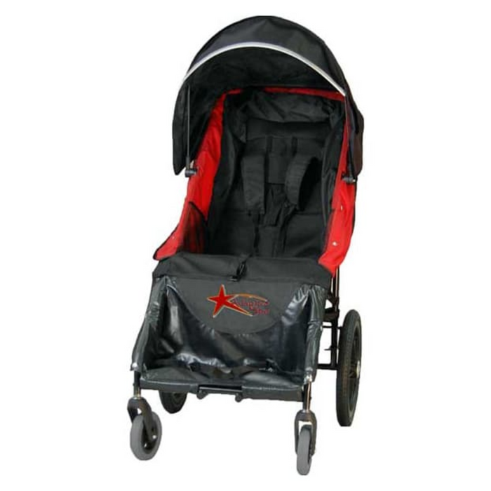 Adaptive Star Lassen Indoor/Outdoor Axiom Push Chair with Accessories