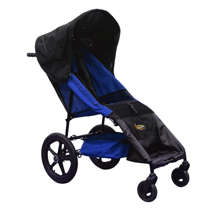 Adaptive Star Lassen Indoor/Outdoor Axiom Push Chair with Accessories