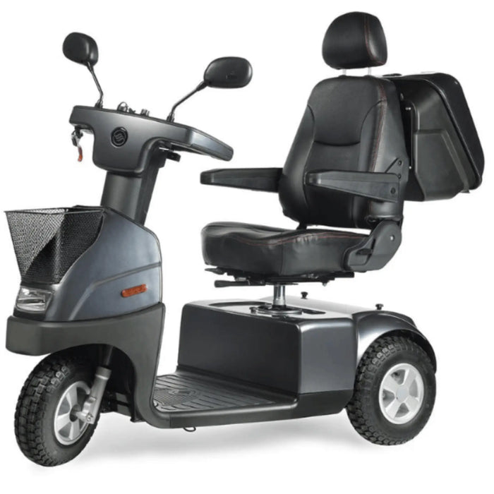 Afiscooter C3 Mobility Scooter -First Class  Mobility 3 Wheel Electric ScooterAFIKIM -  Grey