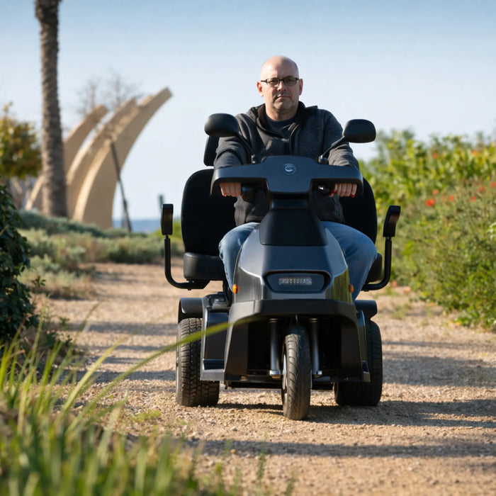 Afiscooter S3 Duo Dual Seat 3-Wheel Electric Mobility Scooter