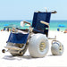 DeBug All Terrain Beach Wheelchair - Leg Rest