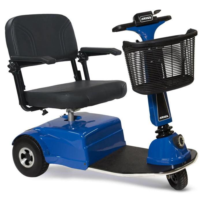 Amigo HD 3-Wheel Mobility Scooter in blue color