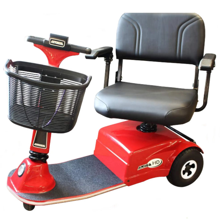 Amigo HD 3-Wheel Mobility Scooter in red color