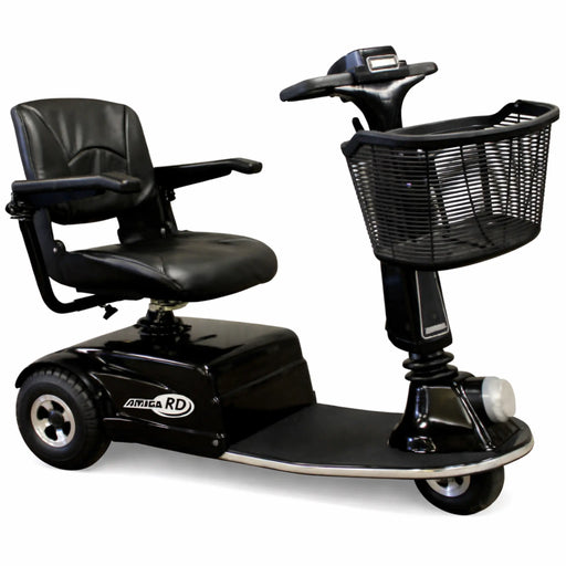 Amigo RD 3 Wheel Mobility Scooter in Black Color