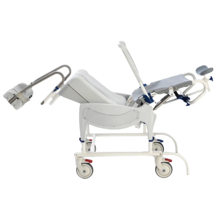 ERGOVip Tilt-in-Space Shower Commode Chair - Aquatec