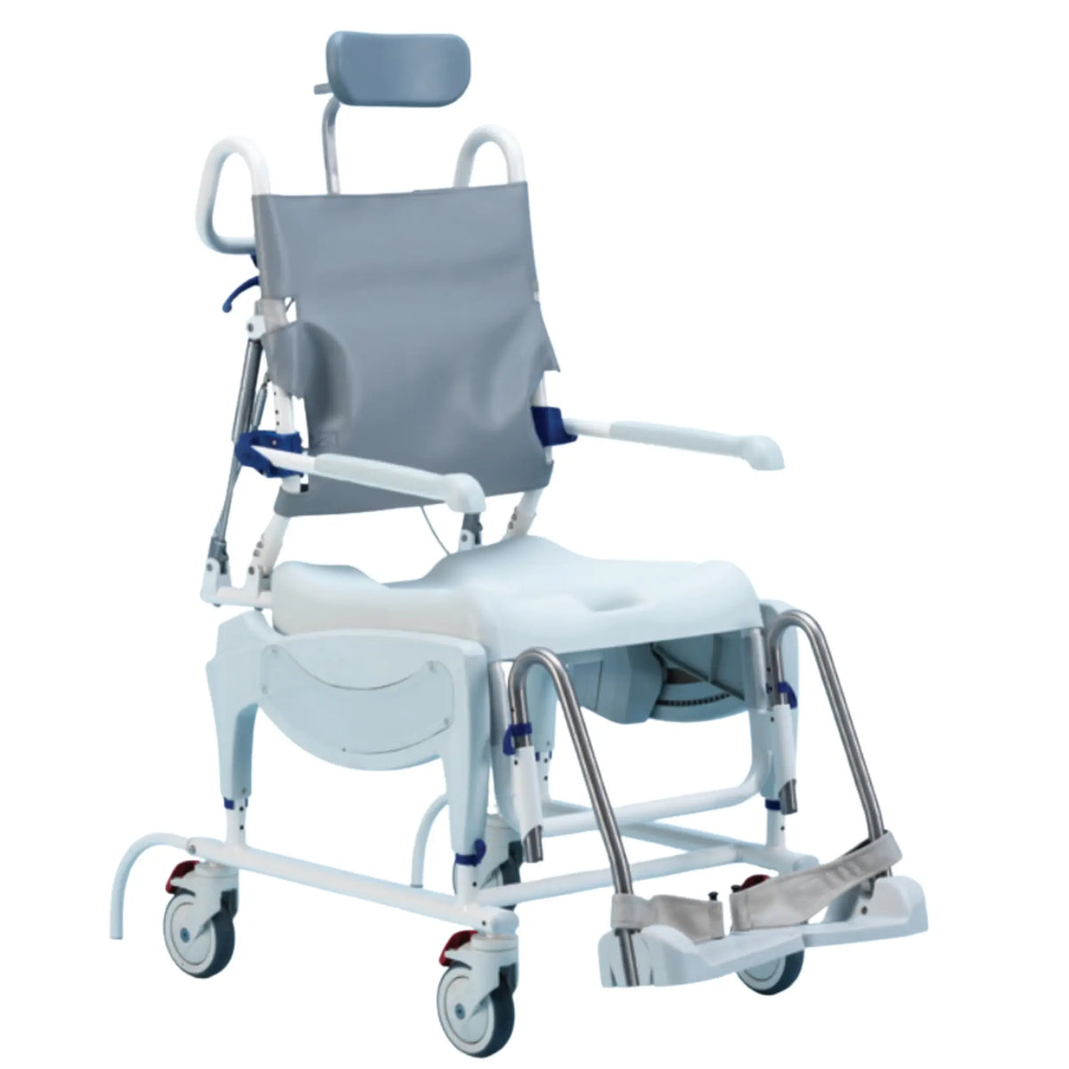 Aquatec Ocean Ergo Dual VIP Shower Commode Chair | Tilt & Recline