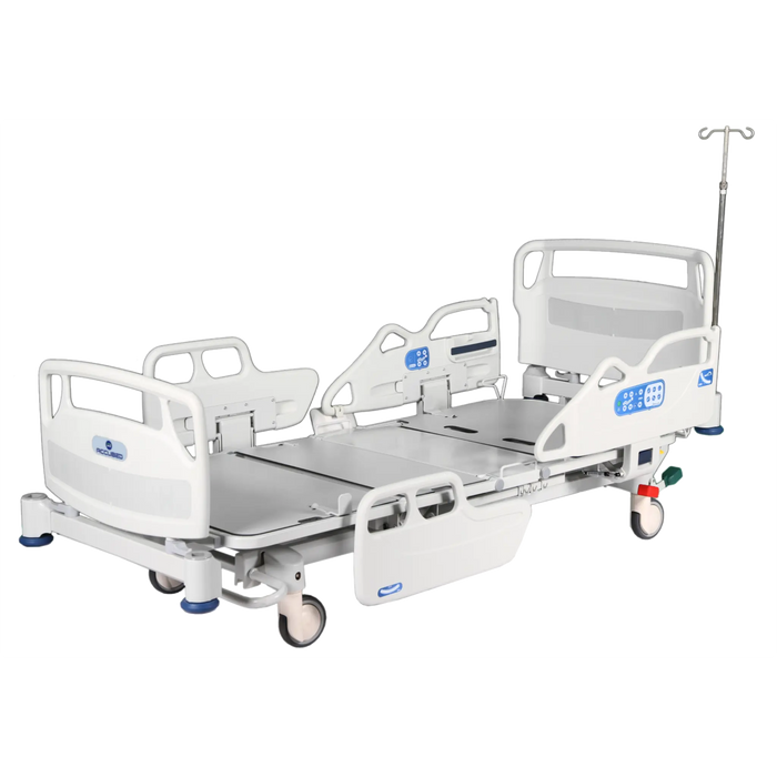 CostCare B730 ICU Electric Hospital Bed – Hi-Low MedSurg Bed with Trendelenburg (550 lb Capacity)