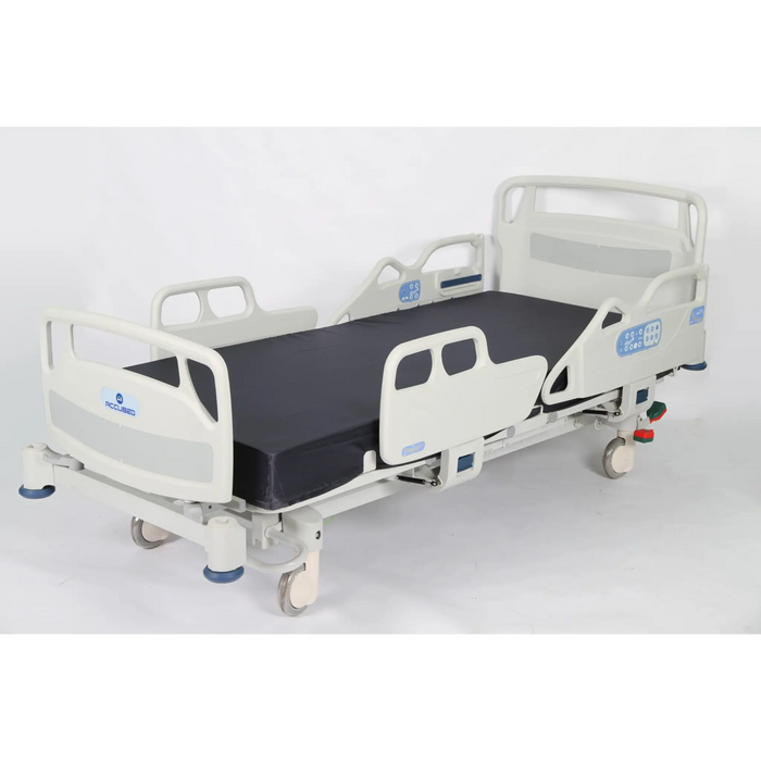 CostCare B730 ICU Electric Hospital Bed – Hi-Low MedSurg Bed with Trendelenburg (550 lb Capacity)