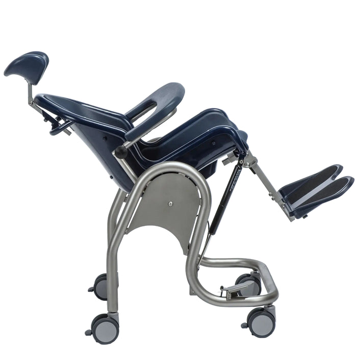 BORIS Tilt-in-Space Toilet and Shower Chair – Adjustable Hygiene Seat - Tilt Function