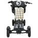 Bangeran Dragon Mobile EX Lightweight Foldable 4-Wheel Mobility Scooter Front View Black
