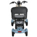 Bangeran Dragon Mobile EX Lightweight Foldable 4-Wheel Mobility Scooter Back View Blue