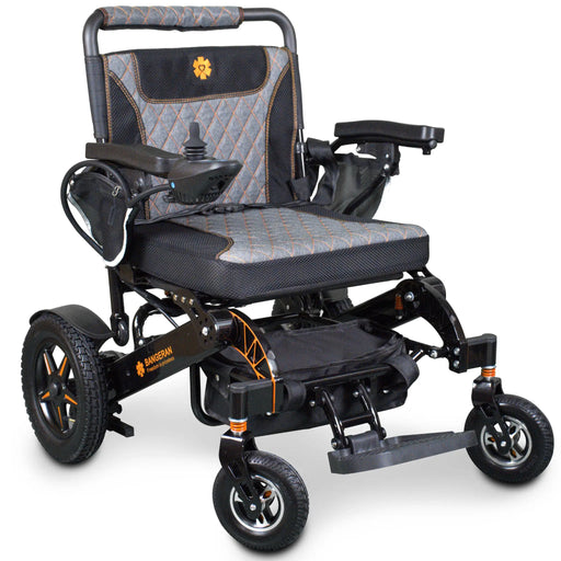 Bangeran Mammoth Foldable Power Wheelchair Black