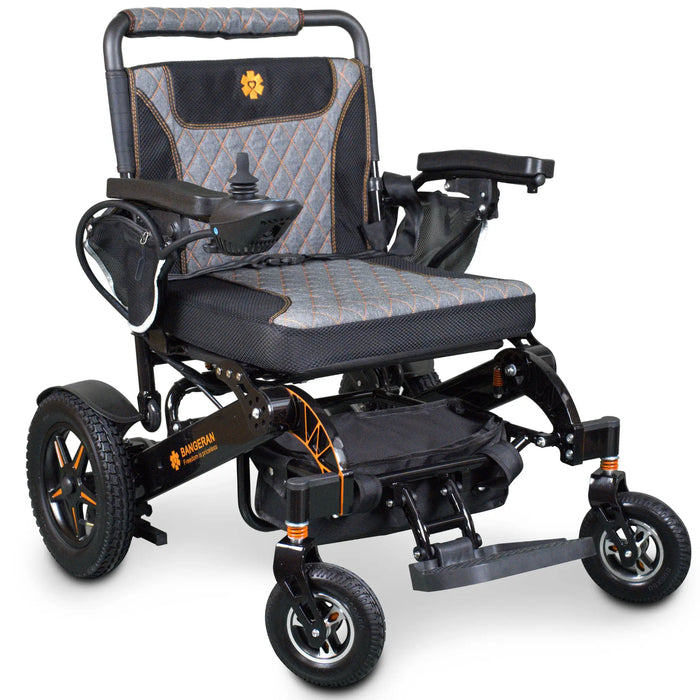 Bangeran Mammoth Foldable Power Wheelchair Black