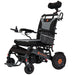 Bangeran Mammoth EX Automatic Recline Power Wheelchair - Black Side View