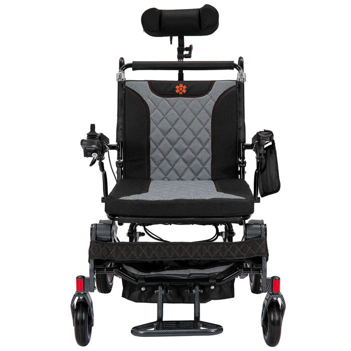 Bangeran Mammoth EX Automatic Recline Power Wheelchair - Front View