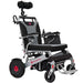Bangeran Mammoth EX Automatic Recline Power Wheelchair - Side View Silver