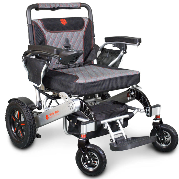 Bangeran Mammoth Foldable Power Wheelchair Silver