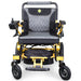 Bangeran Mammoth Foldable Power Wheelchair Yellow Front View