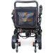 Bangeran Pegasus Lightweight Pediatric Power Wheelchair Black Back View